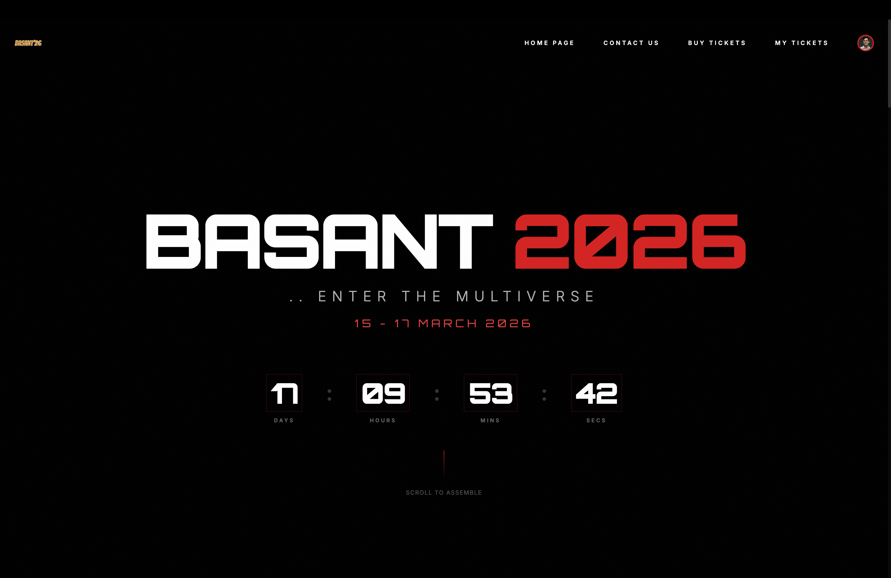 Basant Event Ticketing screenshot